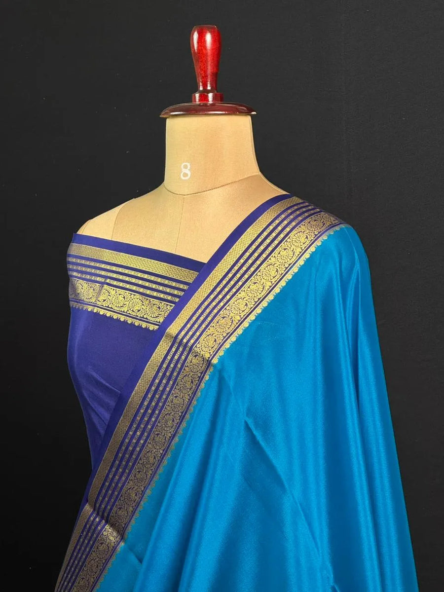 Evergreen Elegance in Mysore Silk