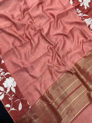 The Regal Touch: Musk Saree-Sanchi ASFP-651