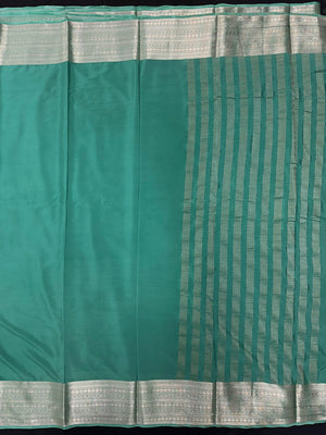 Classic Beauty in Semi Mysore Crepe- Sanchi Kritika Crepe