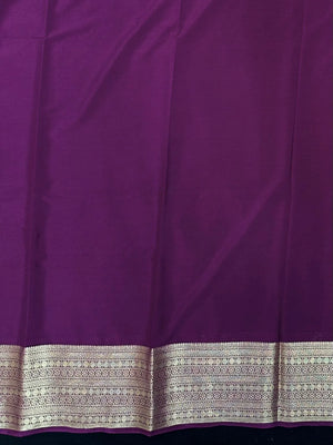 Classic Beauty in Semi Mysore Crepe- Sanchi Kritika Crepe