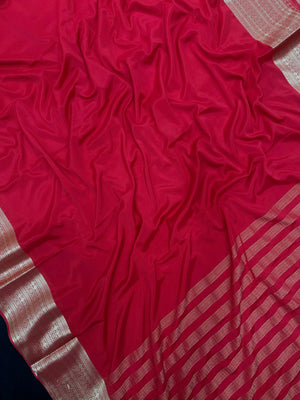 Classic Beauty in Semi Mysore Crepe- Sanchi Kritika Crepe