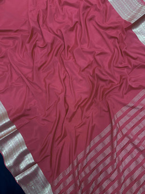 Classic Beauty in Semi Mysore Crepe- Sanchi Kritika Crepe