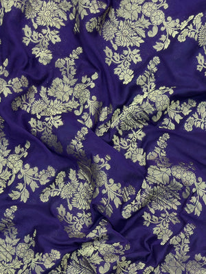 Classic Semi Georgette Silk Saree with Rich Finish (Sanchi New Era)