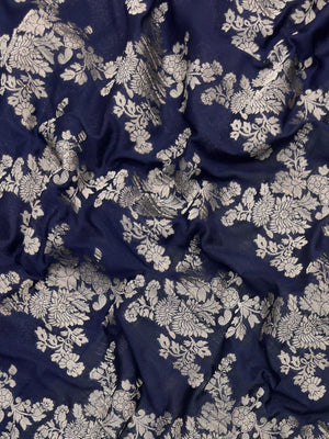 Classic Semi Georgette Silk Saree with Rich Finish (Sanchi New Era)