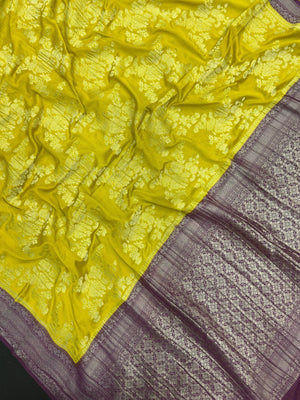 Classic Semi Georgette Silk Saree with Rich Finish (Sanchi New Era)