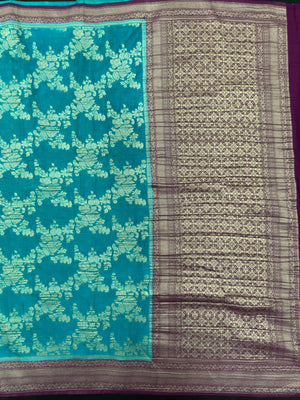 Classic Semi Georgette Silk Saree with Rich Finish (Sanchi New Era)