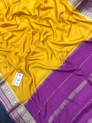 Grace of Karnataka – Pure Mysore Silk Saree (Seema PP Cont)