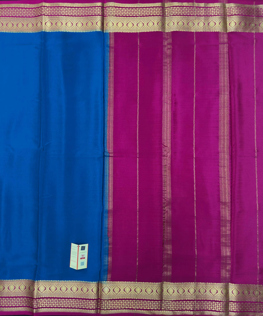 Grace of Karnataka – Pure Mysore Silk Saree (Seema PP Cont)