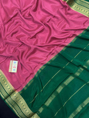 Grace of Karnataka – Pure Mysore Silk Saree (Seema PP Cont)