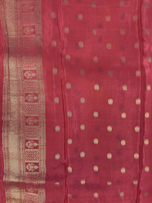 Semi Banarasi saree with soft fabric and traditional zari motifs – ideal for festive and special occasions