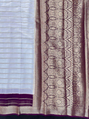 Lightweight semi chiffon saree for women with flowing texture – ideal for daily and party wear