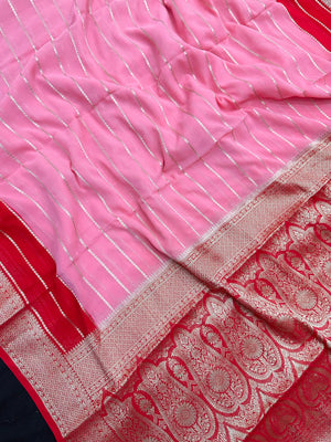 Lightweight semi chiffon saree for women with flowing texture – ideal for daily and party wear