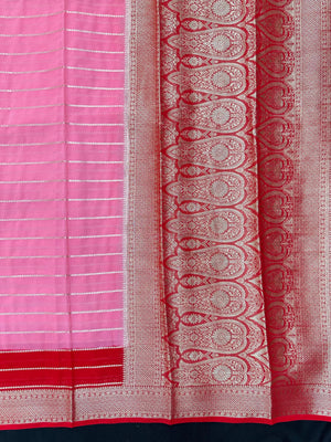 Lightweight semi chiffon saree for women with flowing texture – ideal for daily and party wear