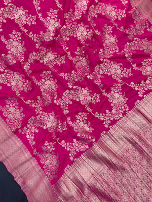 Semi chiffon saree with soft, flowing fabric and subtle shine – perfect for daily and casual wear
