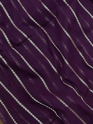 Lightweight semi chiffon saree for women with flowing texture – ideal for daily and party wear