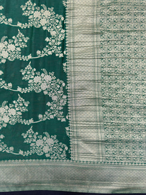 Semi chiffon saree with soft, flowing fabric and subtle shine – perfect for daily and casual wear