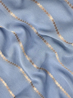 Lightweight semi chiffon saree for women with flowing texture – ideal for daily and party wear