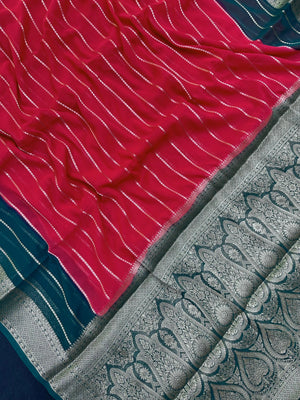 Lightweight semi chiffon saree for women with flowing texture – ideal for daily and party wear