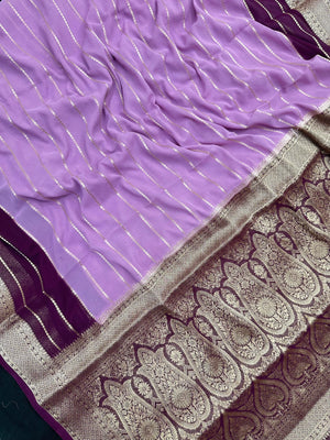 Lightweight semi chiffon saree for women with flowing texture – ideal for daily and party wear