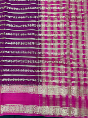 Semi chiffon saree with soft, flowing fabric and elegant fall – perfect for everyday and casual wear