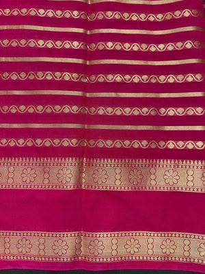 Semi chiffon saree with soft, flowing fabric and elegant fall – perfect for everyday and casual wear