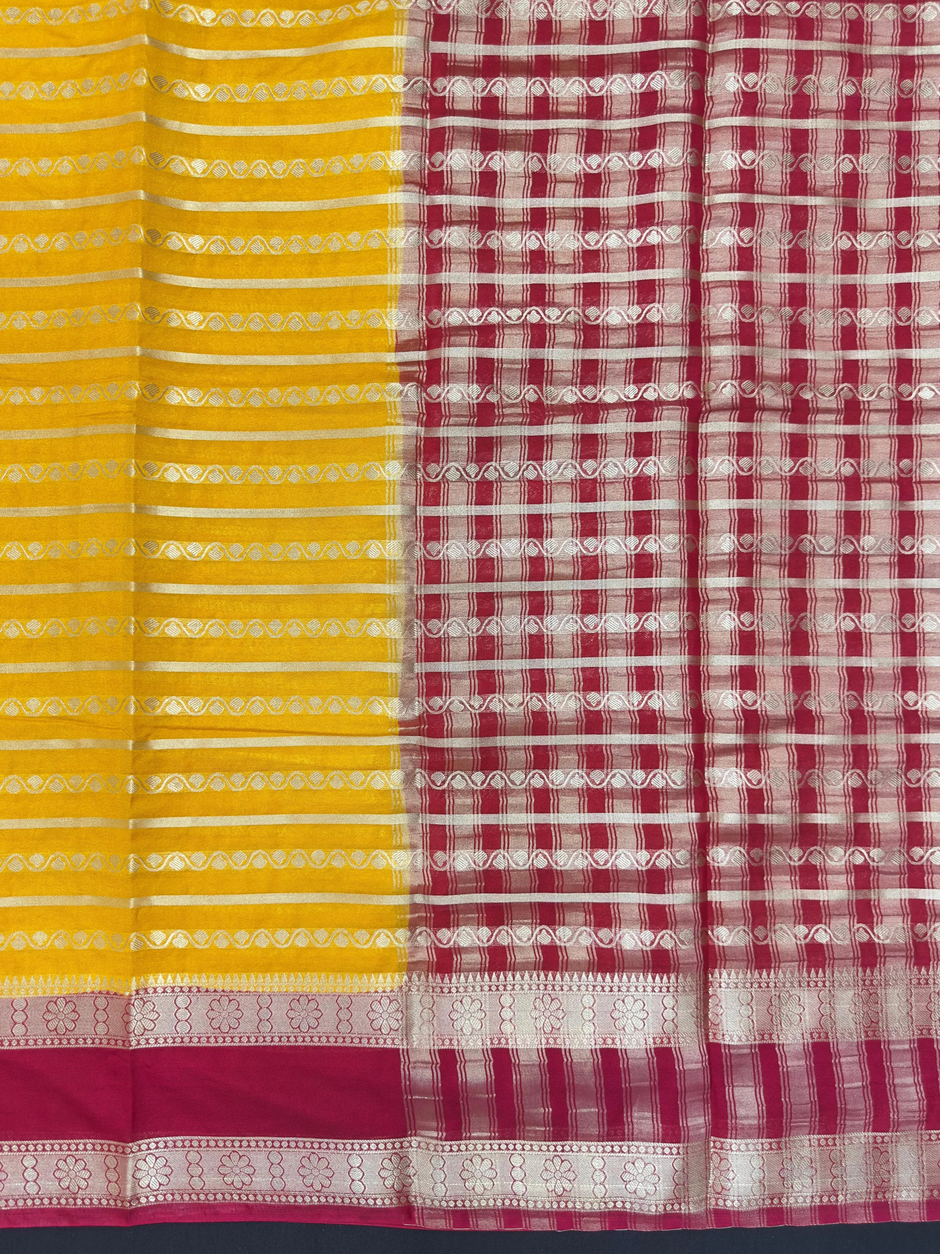 Semi chiffon saree with soft, flowing fabric and elegant fall – perfect for everyday and casual wear