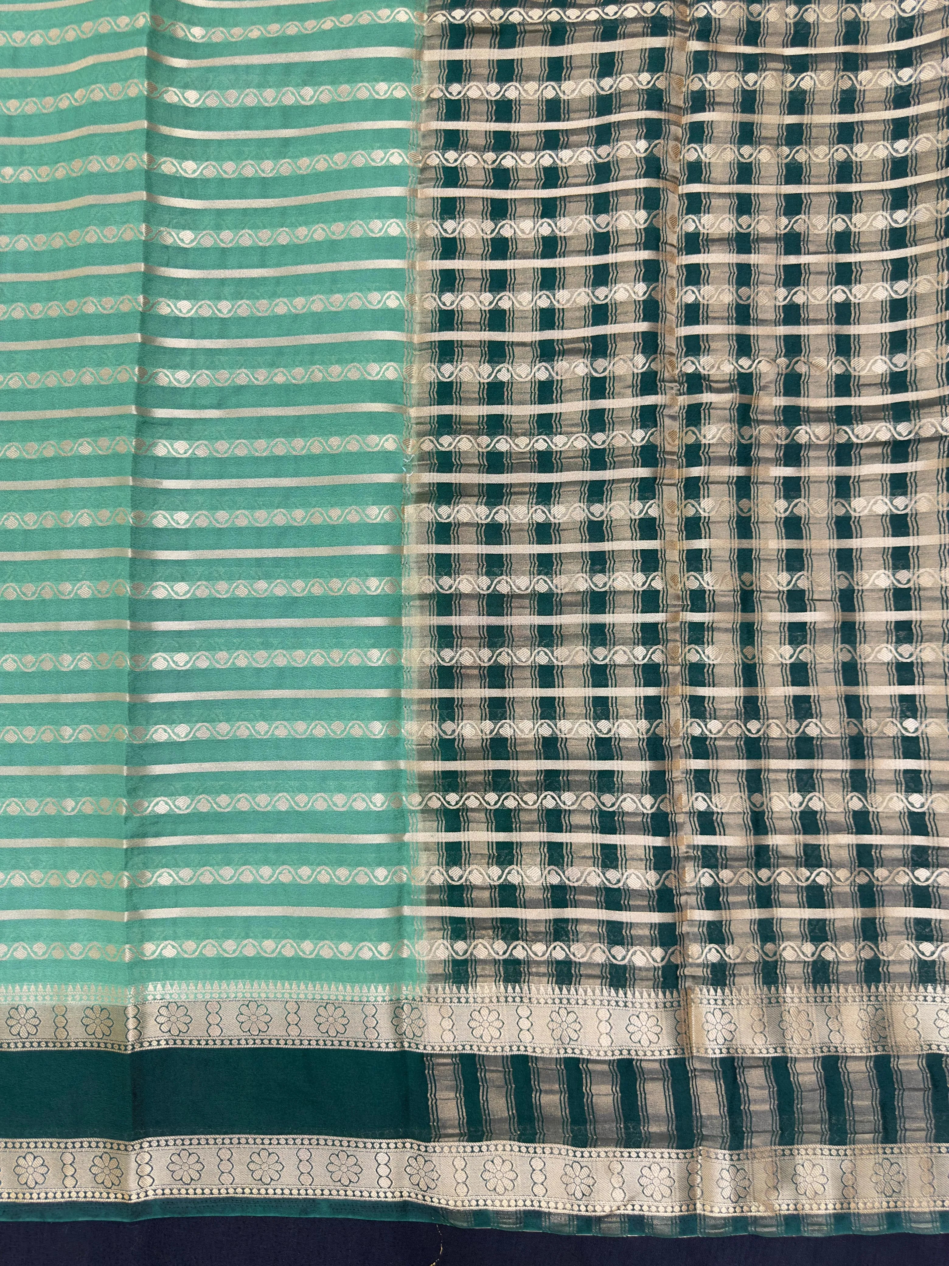 Semi chiffon saree with soft, flowing fabric and elegant fall – perfect for everyday and casual wear