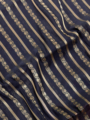 Semi chiffon saree with soft, flowing fabric and elegant fall – perfect for everyday and casual wear