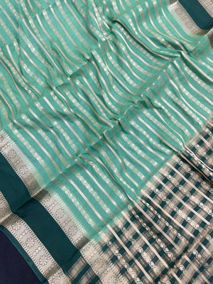 Semi chiffon saree with soft, flowing fabric and elegant fall – perfect for everyday and casual wear