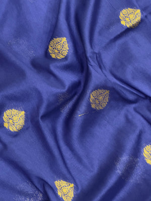 "Elegant Semi Crepe Silk saree with a smooth, lustrous finish, perfect for daily wear, offering a blend of style and comfort."