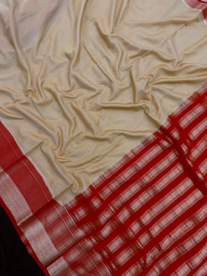 "Elegant semi crepe silk saree with a smooth, lustrous drape, perfect for daily wear and casual or professional settings."