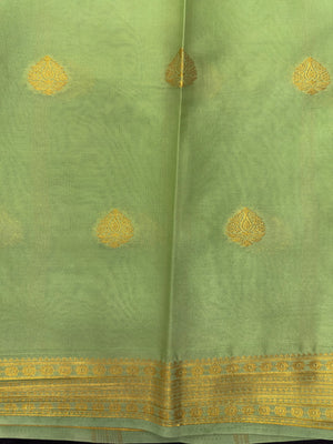 "Elegant Semi Crepe Silk saree with a smooth, lustrous finish, perfect for daily wear, offering a blend of style and comfort."