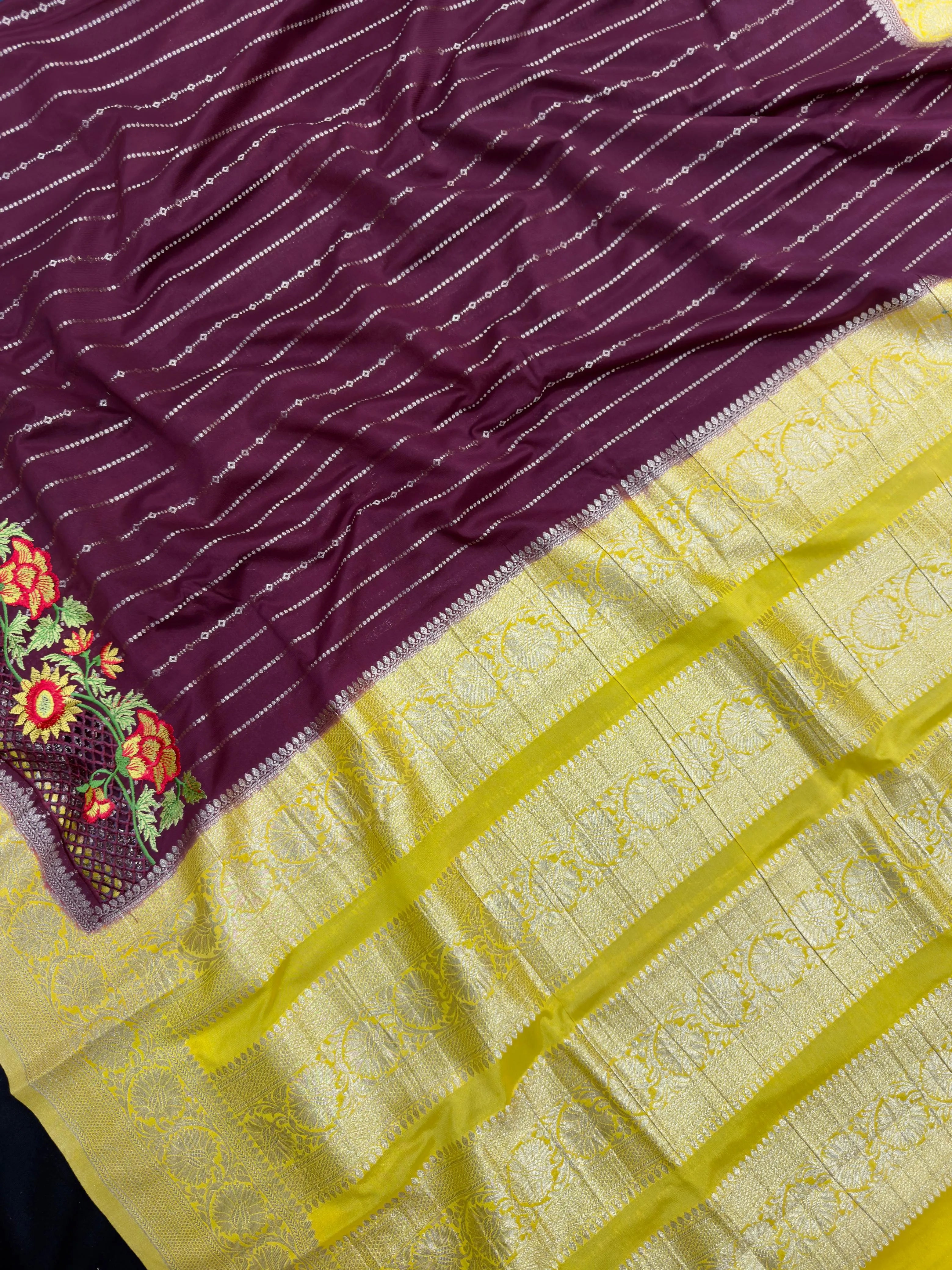 Elegant Semi Crepe Silk Saree – Perfect for Daily Wear Fashion