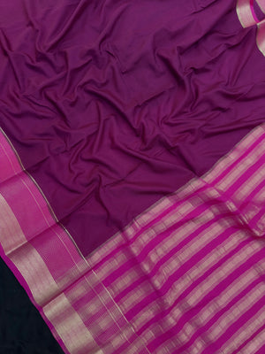 "Elegant semi crepe silk saree with a smooth, lustrous drape, perfect for daily wear and casual or professional settings."