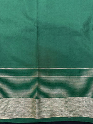 "Elegant semi crepe silk saree with a smooth, lustrous drape, perfect for daily wear and casual or professional settings."