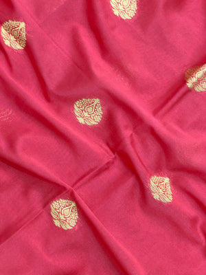 "Elegant Semi Crepe Silk saree with a smooth, lustrous finish, perfect for daily wear, offering a blend of style and comfort."