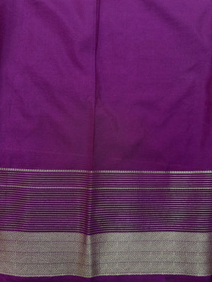 "Elegant semi crepe silk saree with a smooth, lustrous drape, perfect for daily wear and casual or professional settings."