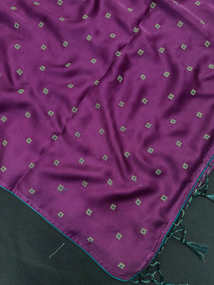 Classic Smooth Silk Saree for Women-(Kum Kum)