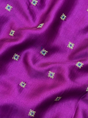 Classic Smooth Silk Saree for Women-(Kum Kum)