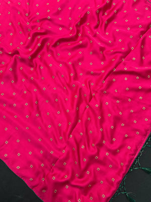 Classic Smooth Silk Saree for Women-(Kum Kum)