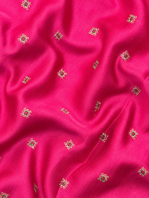 Classic Smooth Silk Saree for Women-(Kum Kum)