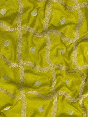 Semi Khaddi georgette saree with soft texture and light zari weaving – perfect for festive and ethnic occasions