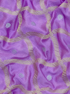 Semi Khaddi georgette saree with soft texture and light zari weaving – perfect for festive and ethnic occasions