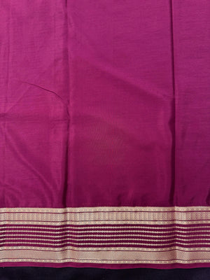 Semi Mysore Silk Saree with South Indian elegance and everyday luxury. Lightweight, smooth, and perfect for casual, office, and festive wear.