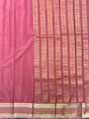 Semi Mysore Silk Saree with South Indian elegance and everyday luxury. Lightweight, smooth, and perfect for casual, office, and festive wear.