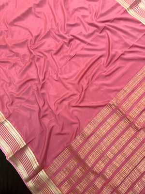 Semi Mysore Silk Saree with South Indian elegance and everyday luxury. Lightweight, smooth, and perfect for casual, office, and festive wear.