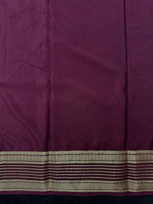 Semi Mysore Silk Saree with South Indian elegance and everyday luxury. Lightweight, smooth, and perfect for casual, office, and festive wear.