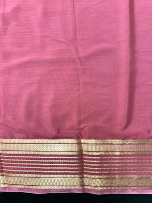 Semi Mysore Silk Saree with South Indian elegance and everyday luxury. Lightweight, smooth, and perfect for casual, office, and festive wear.