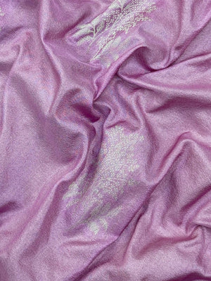 Woman draped in a Semi Silk Saree with soft shine and flowy texture – ideal for daily wear and small festive events.