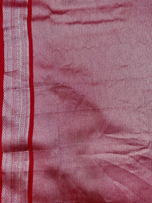 Woman draped in a Semi Silk Saree with soft shine and flowy texture – ideal for daily wear and small festive events.